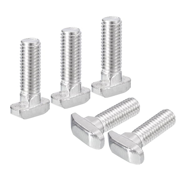 Paquete de 20 Tornillos T-Slot, Tornillo de Cabeza de Martillo M8 x 30mm para Perfil de Extrusión de Aluminio Serie 4040