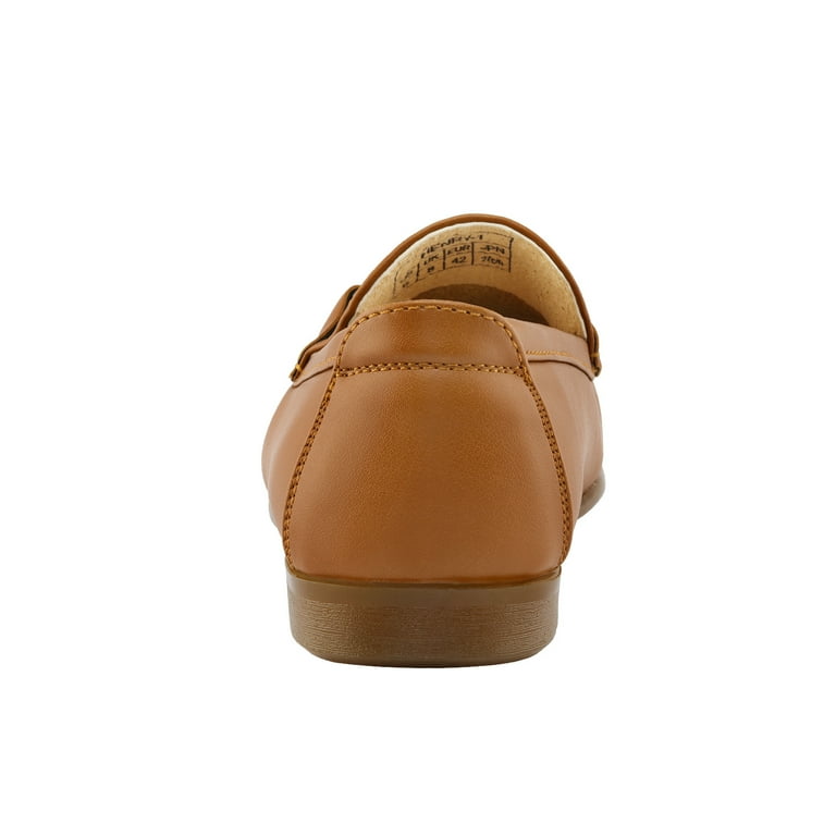 〽️Men\'s Tan Bruno Marc  Penny Moccasins Comfortable Casual Dress Loafers Bruno Marc Men main image 3