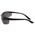 thumbnail image 3 of 2 Pair of Z87+ Sport Wrap Full Reader Lens Safety Sunglasses - Impact Resistant UV400 Lenses, ANSI Certified - Jet - 2.50, 3 of 5