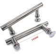 thumbnail image 2 of 2 manijas para puerta de ducha de ABS cromado de 145 mm (14,5 cm), orificio a orificio, 2 of 4