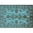 thumbnail image 1 of Ahgly Company Indoor Rectangle Oriental Light Blue Industrial Area Rugs, 8' x 12', 1 of 4