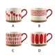 thumbnail image 5 of Cateissary Taza de agua de cerámica, taza de café de leche portátil con asa, tazas de bebida de té, botella de cumpleaños para el hogar, dormitorio Teteras Tipo 2 Cateissary HA081207-02, 5 of 6