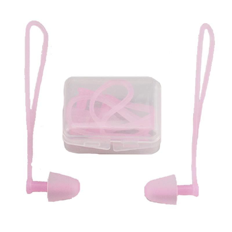 10Pairs Waterproof Swimming Silicone Swim Earplugs Soft Anti-Noise Ear Plug GS 