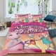 thumbnail image 2 of Angelina Bailarina Conjunto de sábanas temático, trío de piezas, cómodo y amigable con la piel, diseño único, regalo de decoración para el hogar para familiares, amigos y fans, 90 cm * 190 cm, 2 of 6
