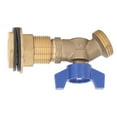 Brass Ball Valve Quarter Turn Water Tank Spigot Rain Barrel Valve with