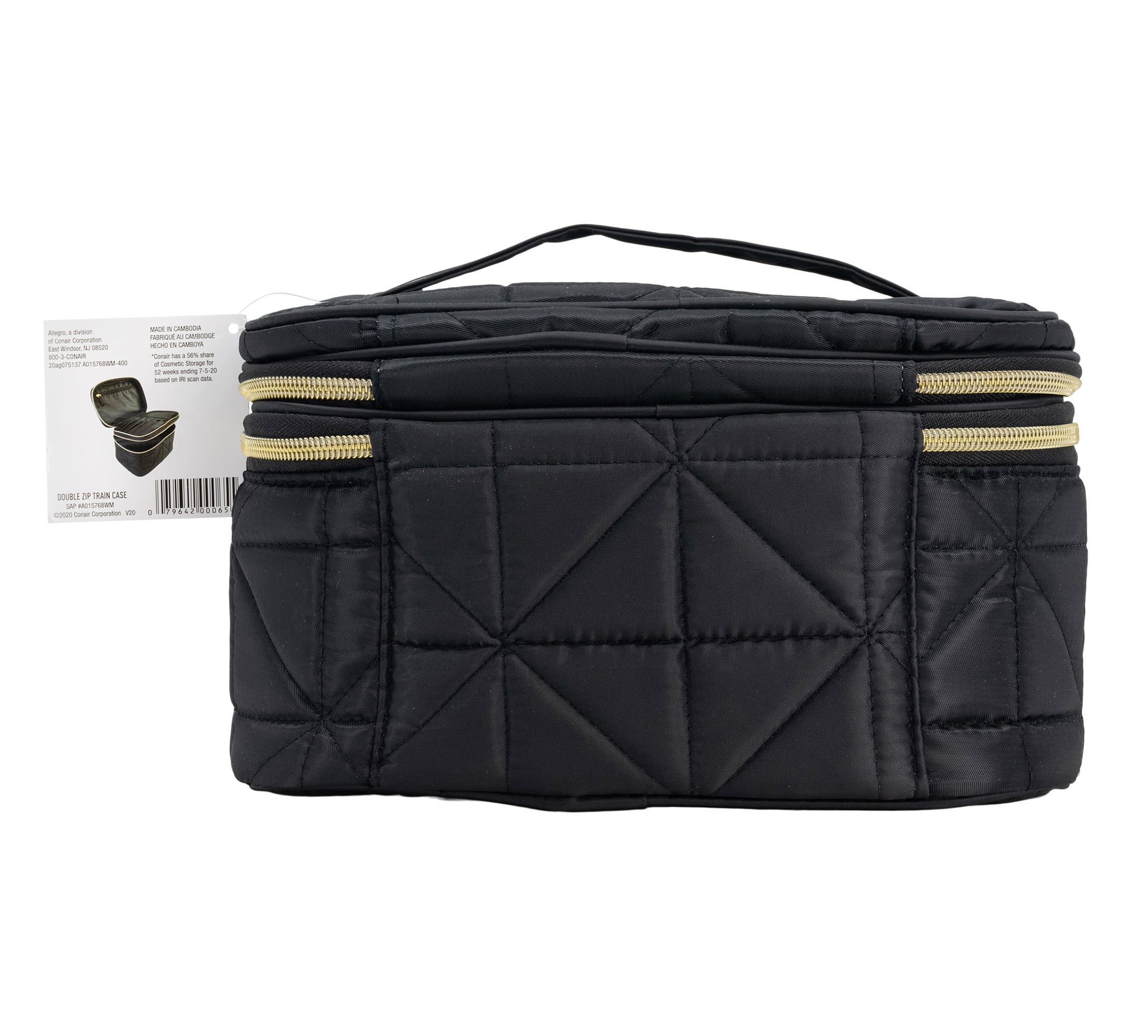 Jet Set Small Double-Zip Camera Bag Black – La Griffe Ausoni Montreux SA