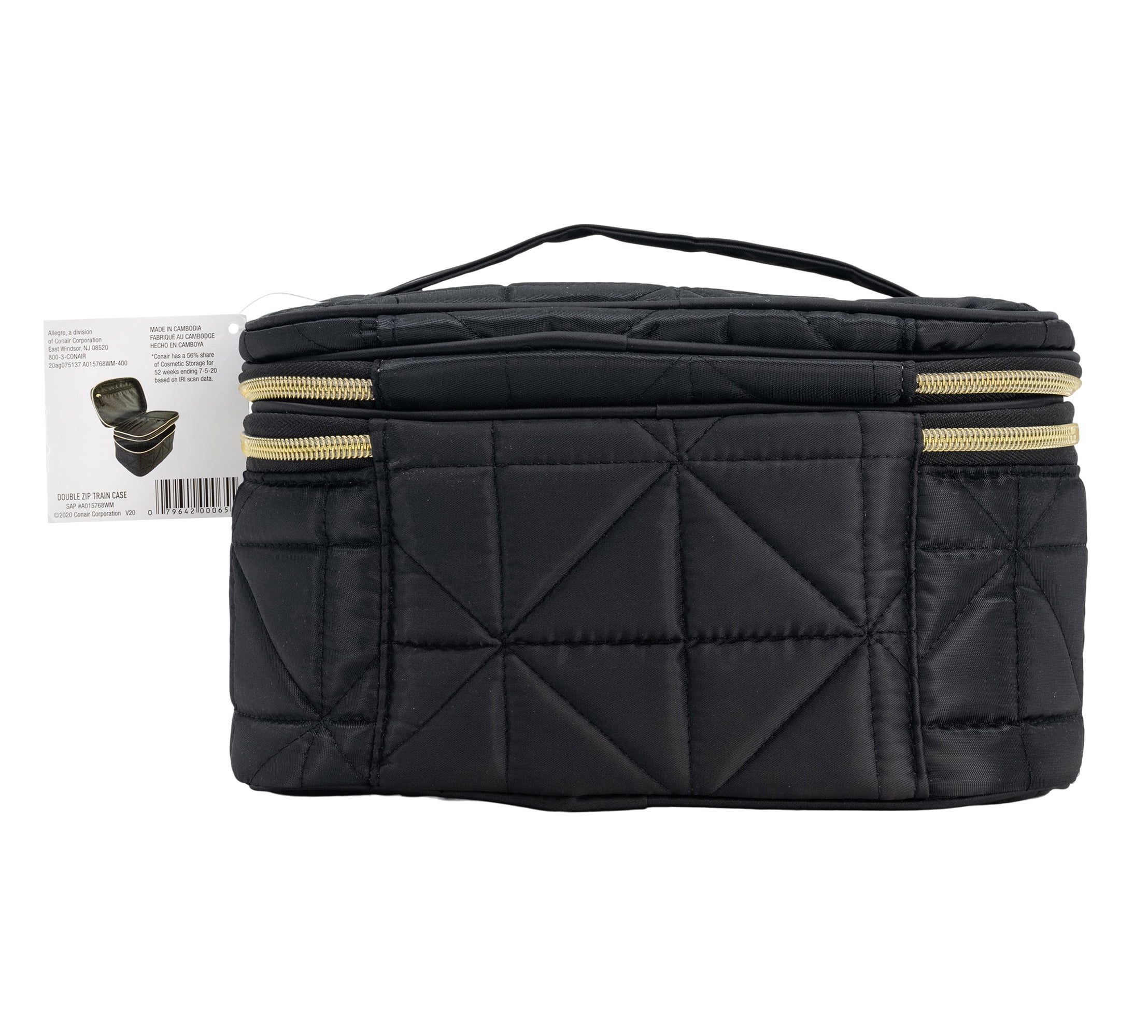 Jet Set Small Double-Zip Camera Bag Black – La Griffe Ausoni Montreux SA