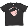 thumbnail image 3 of Inktastic I'm a Pig Deal cute pig pun Youth T-Shirt, 3 of 5