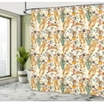 thumbnail image 4 of Ambesonne Vintage Shower Curtain, Doodle Circus and Clown, 69"Wx70"L, Multicolor, 4 of 4
