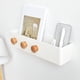 thumbnail image 5 of Estante para llaves perfecl Madera y plástico blanco, 5 of 8