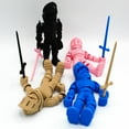 thumbnail image 2 of Clever Contraption Knight’s Quest – Flexible Articulating 3D Printed Companion for Teens & Adults, 2 of 8