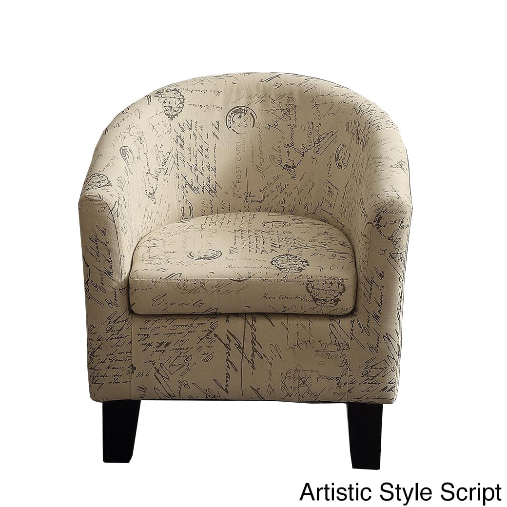 iNSTANT HOME Barrel Chair - Walmart.com - Walmart.com