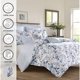 thumbnail image 2 of Laura Ashley Home - Juego de Funda de edred&oacute;n tama&ntilde;o King, Ropa de Cama Reversible de algod&oacute;n con Fundas a Juego, decoraci&oacute;n Ligera del hogar para Todas Las, 2 of 8