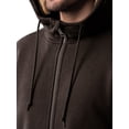 thumbnail image 4 of Wrangler Workwear Men's & Big Men's Full Zip Sherpa Lined Hooded Sweatshirt, Sizes S-5XL, 4 of 8