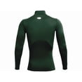 thumbnail image 5 of Camiseta de Compresión Under Armour ColdGear Armour para Hombre Verde Bosque, 5 of 5