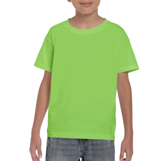Gildan T-Shirt DryBlend pour Jeunes, m, Lime