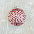 thumbnail image 3 of Bolas de Navidad rosas Adornos navideños Colgantes para árboles de Navidad Decoración navideña DIY 2025 Feliz Año Nuevo, 3 of 5