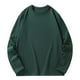 thumbnail image 2 of pstuiky camisas de manga larga para hombre, Camisa informal de manga larga con cuello redondo y color liso para hombre. Blusas de manga larga con cuello redondo. Tops de hombre xxl, 2 of 7