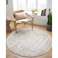 thumbnail image 2 of BoutiqueRugs Cailyn Traditional Area Rug - Off White, Beige - 7'10" Round, 2 of 10
