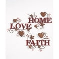 thumbnail image 2 of 3-Pc. Hearts and Stars Wall Art Decoration with Distressed, Metal Finish Hearts, 2 of 2