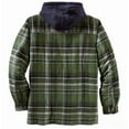 thumbnail image 5 of Men's Flannel Shirt Coat Quilted with Polyfill Insulated, 5 of 8