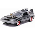 thumbnail image 2 of Back To The Future III Machine à Voyager dans le Temps Lumineuse Véhicule Moulé sous Pression 1:24, 2 of 2