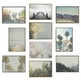 thumbnail image 4 of Kate and Laurel Sylvie Lake Tahoe California Mountain Sand Harbor Framed Canvas Wall Art by Laura Evans, 28x38 Natural, Oversized Geographic Nature Art Wall Décor, 4 of 6
