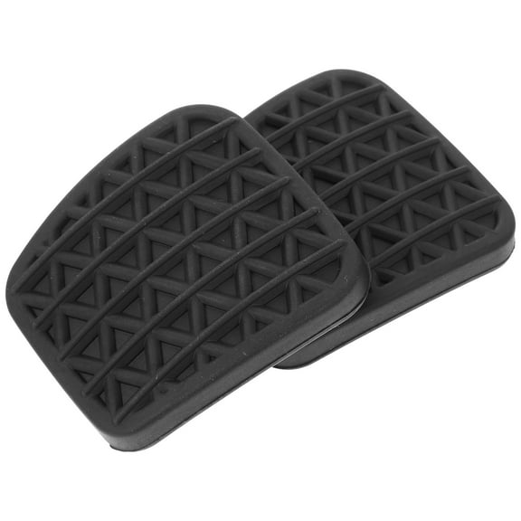 CRILSTYLEO 1 Pair Car Brake Pedal Cover Rubber Made for Safety