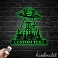 thumbnail image 4 of Handmadetneonsign Disc Golf UFO Metal Wall Art, Disc Golf Metal Sign Wall Decor, Sport Metal Decor, 4 of 5