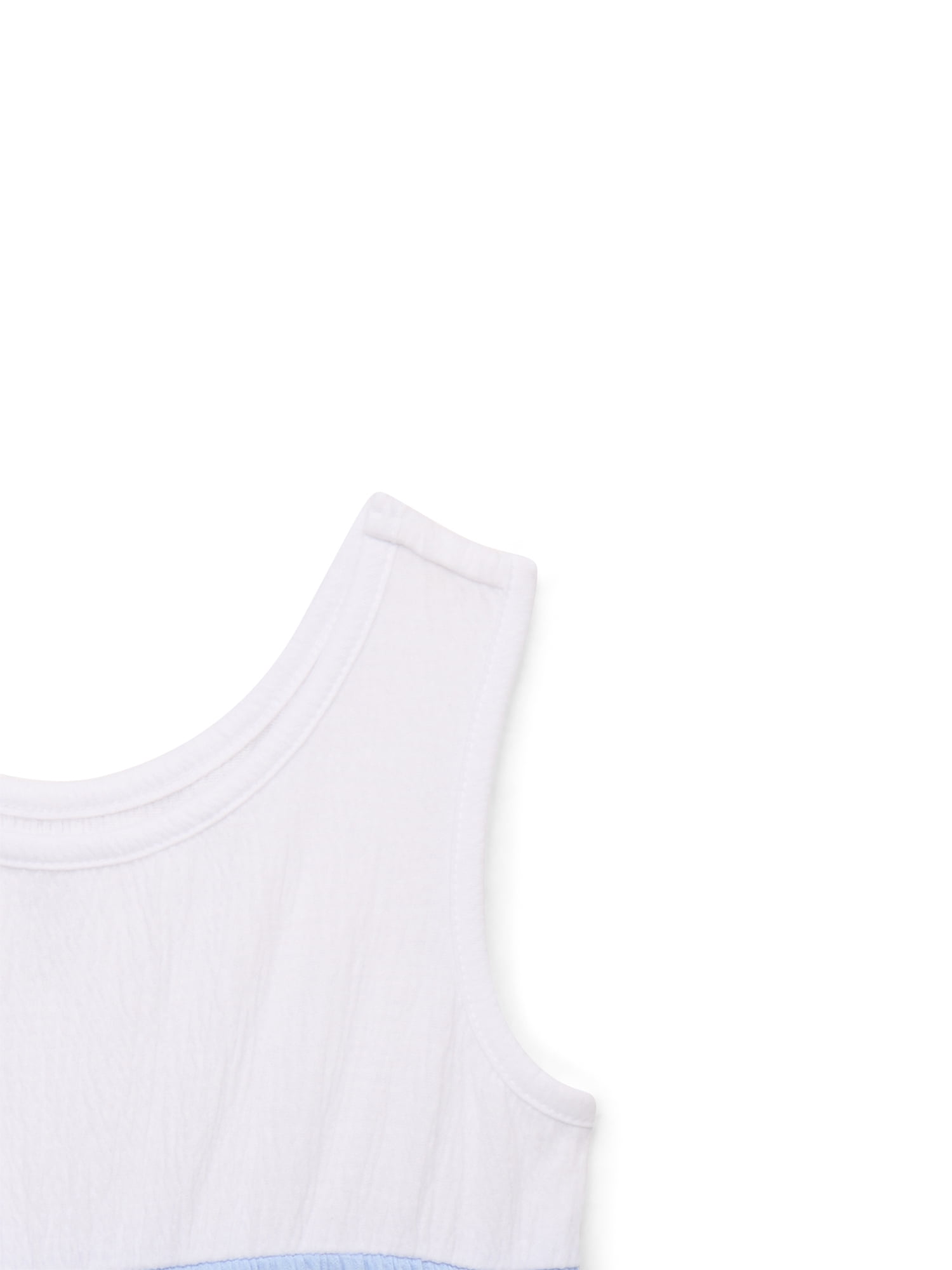Wonder Nation Toddler Girls Tiered Colorblock Dress, Sizes 12M-5T