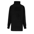 thumbnail image 5 of Kaemgyyd Sweater Dress for Women Casual Loose Long Sleeve Turtleneck Mini Dress Trendy Oversized Knit Fall Outfits, 5 of 6