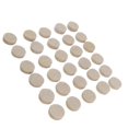 thumbnail image 3 of Kit mixte de 90 disques de polissage en feutre doux abrasif pour outils rotatifs, 3 of 4