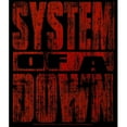 thumbnail image 1 of System Of A Down - Logo Rouge - Sticker Enfant, 1 of 1