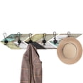 thumbnail image 1 of J JACKCUBE DESIGN Set of 3 Arrow Rustic Wall Mounted Coat Rack with 6 Heavy Duty Metal Coat Hanger Hooks Rack for Coats, Hats, Purse on Entryway, Bedroom, Mudroom, Kitchen- MK908A, 1 of 6