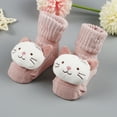 thumbnail image 3 of Baby Girls Boys Socks Warm Floor Socks Non-Slip Socks Toddler Cotton Socks Newborn Cartoon Anti-Slip Crew Socks Gift for Infants Boys & Girls, 0-12 Months, 3 of 6