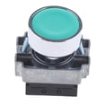 thumbnail image 2 of Tachiuwa XB2-BA42 Bouton-Poussoir Instantané Auto-Réinitialisable Flush NC 22mm Vert, 2 of 7