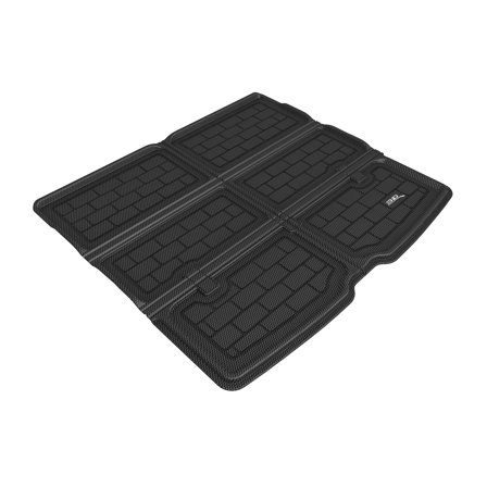 3D MAXpider 2019-2024 Fits Volvo Xc40 Kagu Carbon Fiber Embossed Pattern Cross Fold Black Cargo Liner M1VV0301309