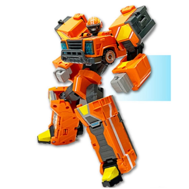 Metal Cardbot S Mega Trucker – Transforming Robot Dump Truck Toy