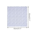 thumbnail image 3 of INSPIRE CHIC Women's Floral Printed Blended Cotton Scarves, 21.7x21.7" Small Square Flowers Headscarf Neckerchief Mini Leaf-White, 3 of 6