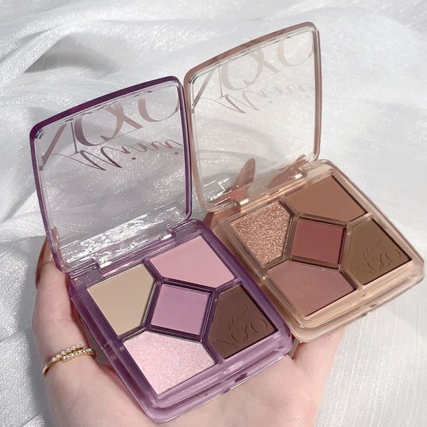 Honrane Eyeshadow Palette Neutral Tones Blendable Shiny Visual Effect