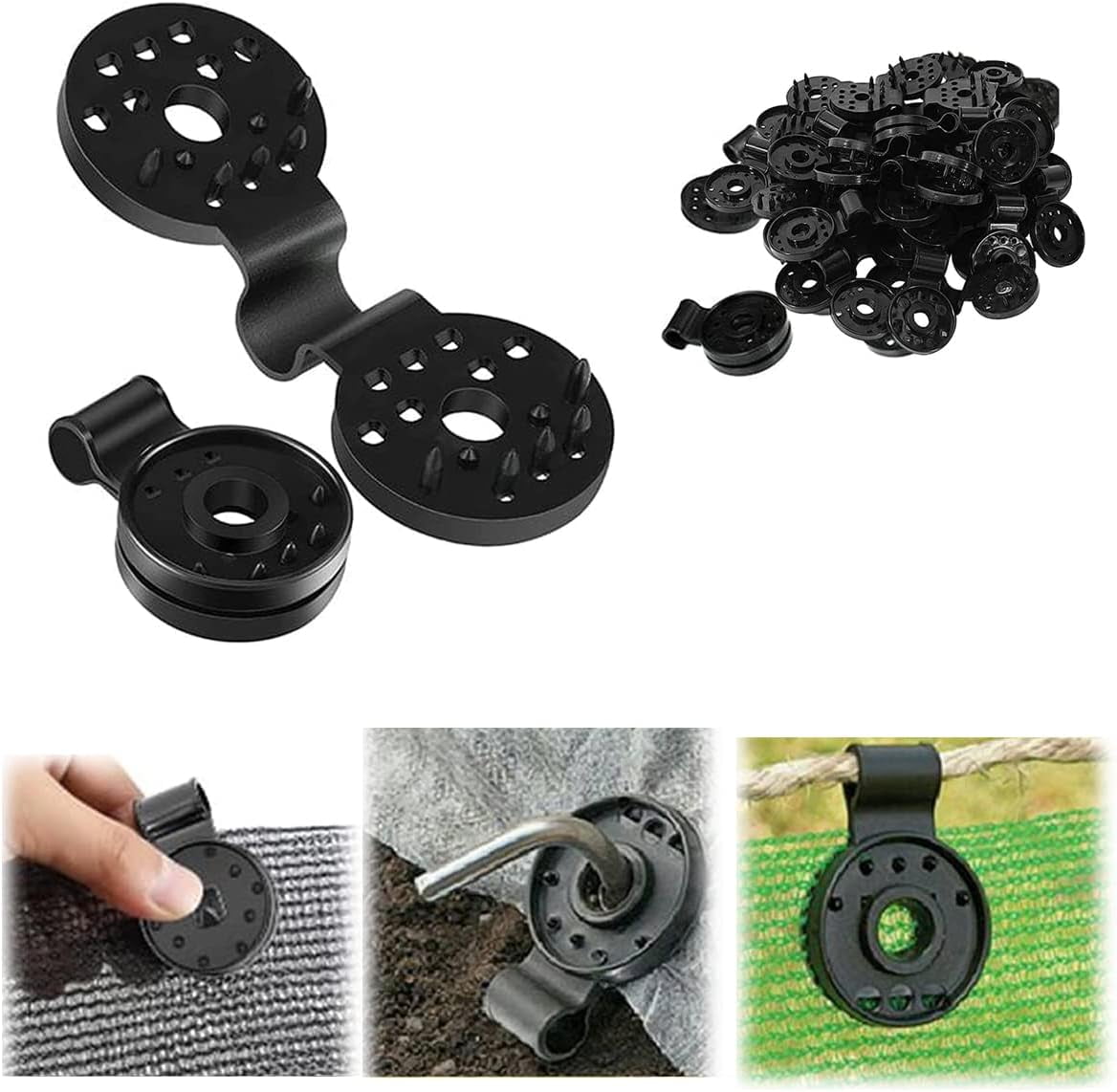 Shade Cloth Heavy Duty Lock Grip,Shade Cloth Plastic Clips,Greenhouse