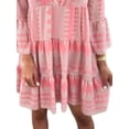 thumbnail image 4 of Gvmfive Women's V Neck Bohemian Ruffle Midi Dress Flowy Beach Holiday Dress, 4 of 4