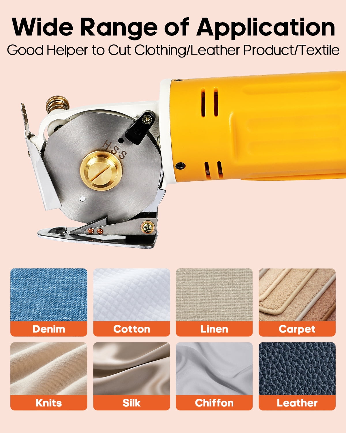 MJTrends: Electric corded rotary fabric cutter