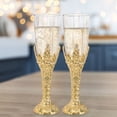thumbnail image 6 of AURARMLET Set of 6 Reusable Vintage Style Plastic Wine Cups Small Goblets for Parties and Home Use, 6 of 8
