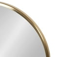 thumbnail image 6 of Kate and Laurel Maxfield Round Tabletop Mirror, White/Gold 18x22, 6 of 10