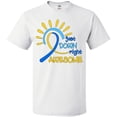 thumbnail image 3 of Inktastic Just Down Right Awesome Down Syndrome Awareness Ribbon T-Shirt, 3 of 5