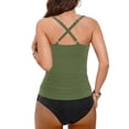 thumbnail image 4 of WILLBEST Traje de Baño de Dos Piezas para Mujer, Bikini Sexy con Abertura, Traje de Baño de Cintura Alta, Bikini Sexy Push Up de Dos Piezas para Playa 3167, 4 of 5