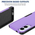 thumbnail image 3 of for Samsung Galaxy S25 Edge Case,Heavy Duty Drop Protection Edge Raised Rugged Shockproof/Drop Proof/Dust Proof Military Protective Tough Durable Cell Phone Cover for Men Women,Purple, 3 of 6
