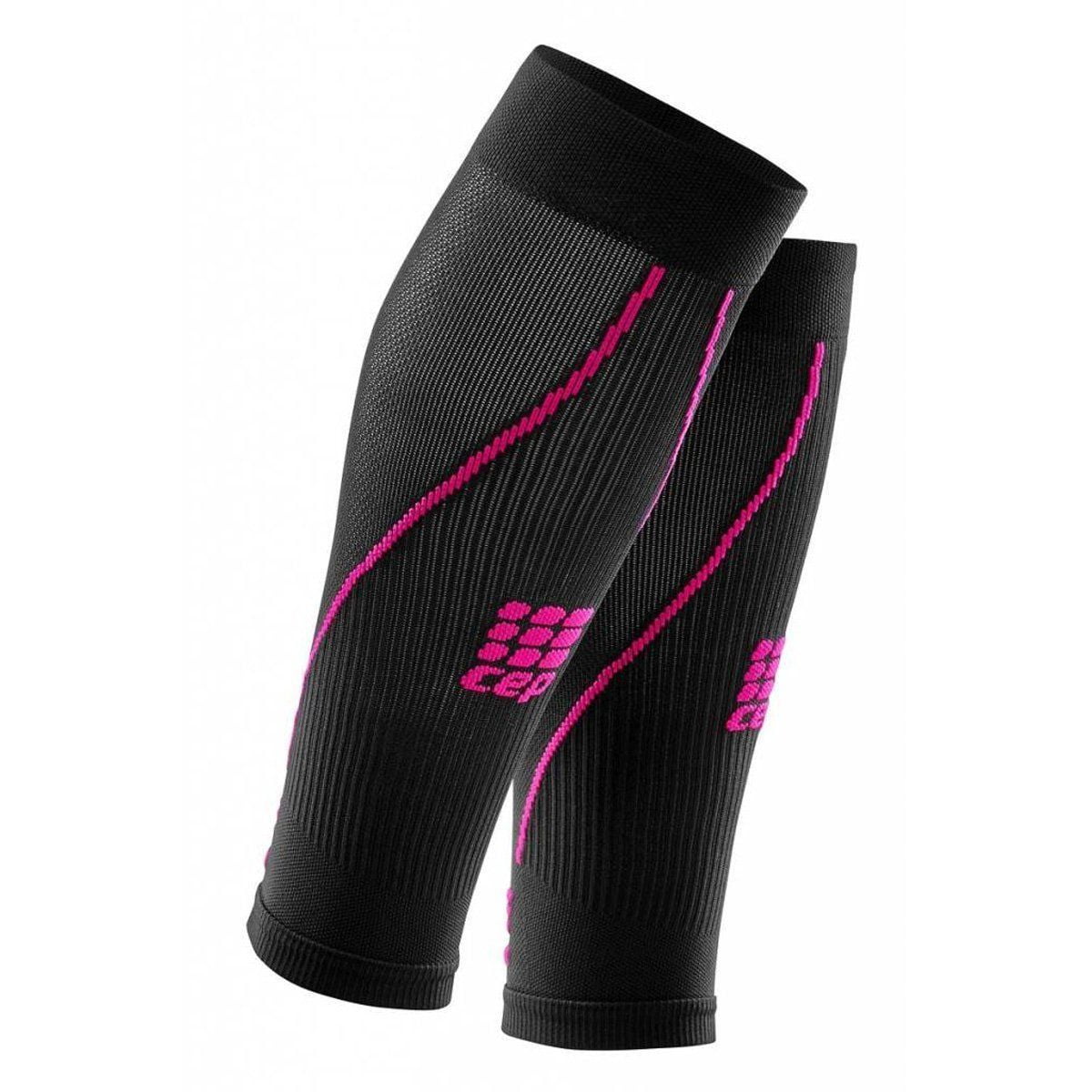 CEP Women's Progressive+ Calf Compression Sleeves 2.0 Black-Pink Size 4 ...