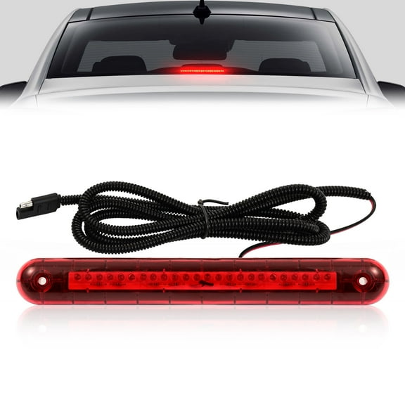 Autoxbert 24 LED 12V High Level 3rd Brake Stop Tail Light for RV Motorhome SUV Truck